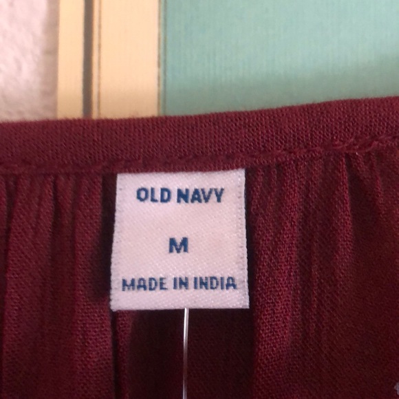 Beautiful Burgundy Blouse - Picture 3 of 3